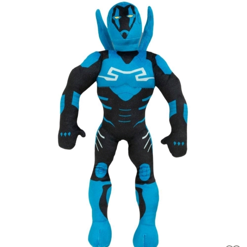 Blue Beetle Kids' Throw Pillow